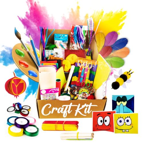 My World of Craft | DIY crafting kit | Ideal for children aged 3 and above