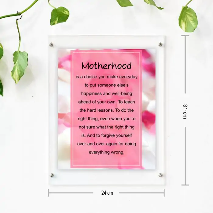 Motherhood Poster Frame